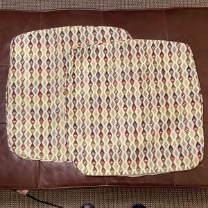 Tapestry Sofa Pillow Cases (2) 19” x 19”